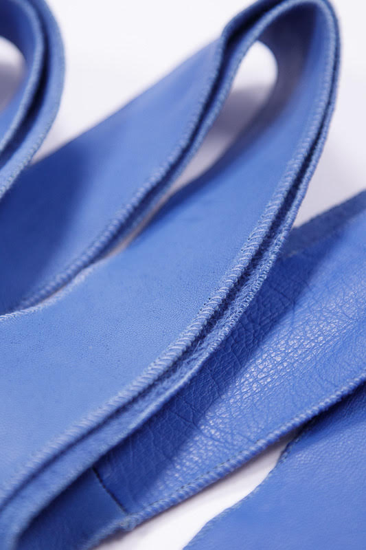 Dreamy Blue Wrap Belt